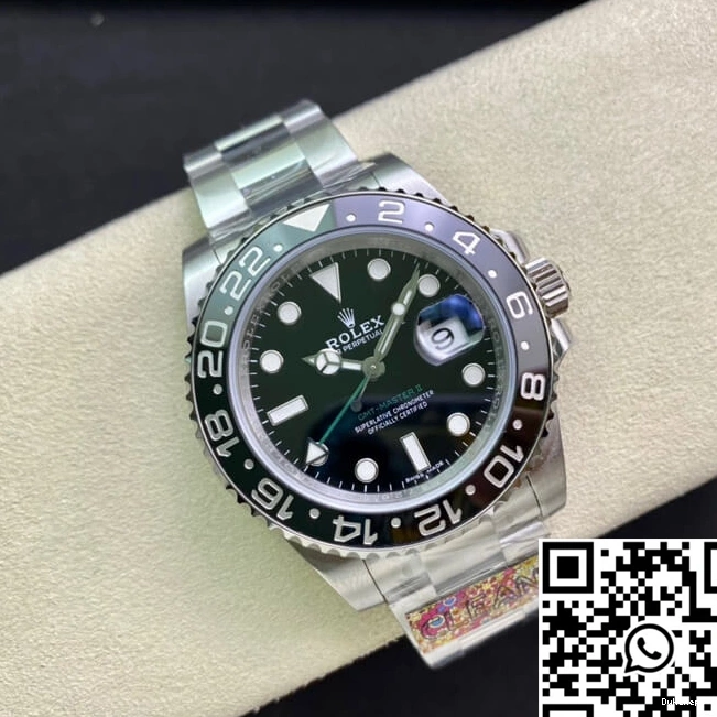 Black II Clean Master Dial Factory Rolex 116710LN-78200 GMT 0725
